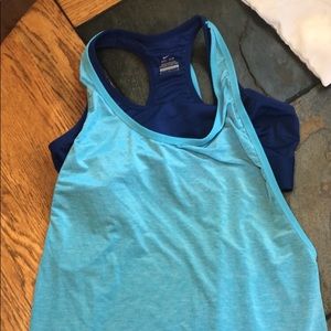 Nike tank and sports bra